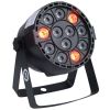 LIGHT4ME P12 LED PAR RGBW mały lekki reflektor oświetlenie sceniczne dekoracja światłem + pilot