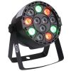 LIGHT4ME P12 LED PAR RGBW mały lekki reflektor oświetlenie sceniczne dekoracja światłem + pilot