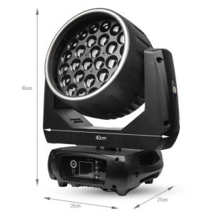 LIGHT4ME VENOM WASH 28x15 RING głowica ruchoma LED