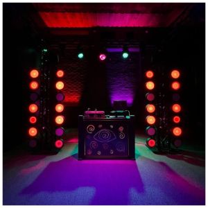 LIGHT4ME HYPNO PAR reflektor sceniczny efekt LED
