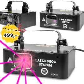 LIGHT4ME LASER RGB GEOMETRIC 500mW projektor laser