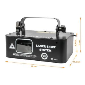 LIGHT4ME LASER RGB GEOMETRIC 500mW projektor laser