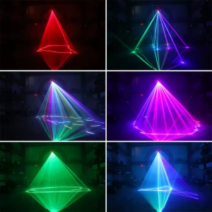 LIGHT4ME LASER RGB GEOMETRIC 500mW projektor laser