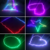 LIGHT4ME LASER RGB GEOMETRIC 350mW projektor laserowy rzutnik sceniczny skaner dyskotekowy