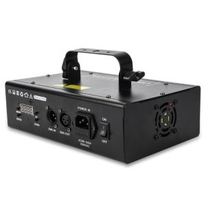 LIGHT4ME LASER RGB GEOMETRIC 350mW projektor laserowy rzutnik sceniczny skaner dyskotekowy