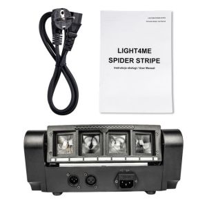 LIGHT4ME SPIDER STRIPE efekt LED disco stroboskop