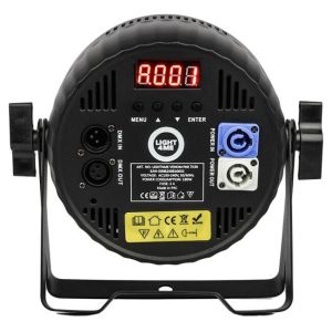 LIGHT4ME VENOM PAR 7X30W reflektor LED RGBW dekor.
