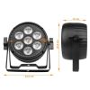 LIGHT4ME VENOM PAR 7X30W reflektor LED RGBW dekor.