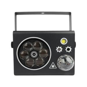 LIGHT4ME PARTY BOX V2 efekt disco LED ball laser