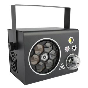 LIGHT4ME PARTY BOX V2 efekt disco LED ball laser
