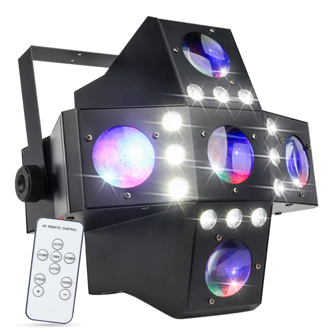 LIGHT4ME BEAMSTORM efekt świetlny LED RGBA-W dynam