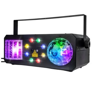 LIGHT4ME PARTY IV V2 multiefekt LED derby kula dis