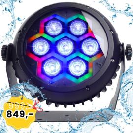 LIGHT4ME FRAME PAR IP65 7x10W LED RGBW