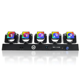 LIGHT4ME BROS 5 BEAM efekt LED 5 głowic ruchomych