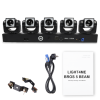 LIGHT4ME BROS 5 BEAM efekt LED 5 głowic ruchomych