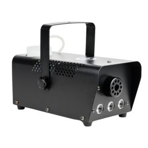 LIGHT4ME FM 500 LED wytwornica dymu dla DJ mała lekka wydajna pilot oświetlenie RGB