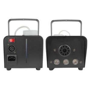 LIGHT4ME FM 500 LED wytwornica dymu dla DJ mała lekka wydajna pilot oświetlenie RGB
