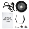 LIGHT4ME PAR 30W UV LED V2 reflektor ultrafioletow