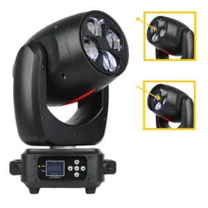 LIGHT4ME RED LINE WASH 4x40W głowica ruchoma LED