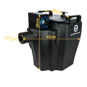 LIGHT4ME ICE LOW FOG 3500W potężna wytwornica ciężiego dymu