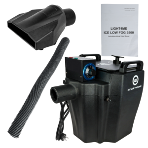LIGHT4ME ICE LOW FOG 3500W potężna wytwornica ciężiego dymu