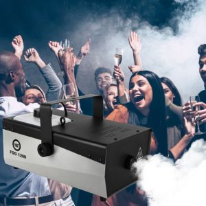 LIGHT4ME FOG 1200 V2 - wytwornica dymu mgły z pilotem bezprzewodowym