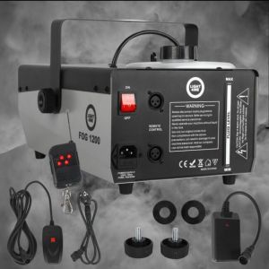 LIGHT4ME FOG 1200 V2 - wytwornica dymu mgły z pilotem bezprzewodowym