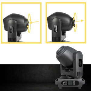 LIGHT4ME DESTROYER 120W SPOT głowica ruchoma LED