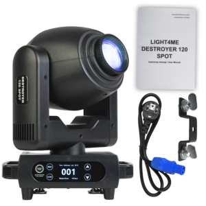 LIGHT4ME DESTROYER 120W SPOT głowica ruchoma LED