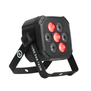  LIGHT4ME CUBE PAR 7X3W reflektor par oświetlenie sceniczne efekt świetlny LED RGB