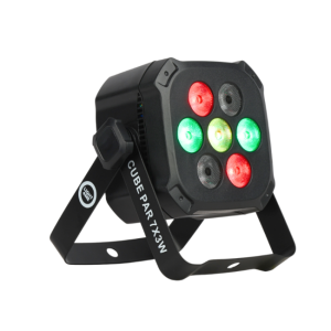  LIGHT4ME CUBE PAR 7X3W reflektor par oświetlenie sceniczne efekt świetlny LED RGB