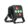  LIGHT4ME CUBE PAR 7X3W reflektor par oświetlenie sceniczne efekt świetlny LED RGB