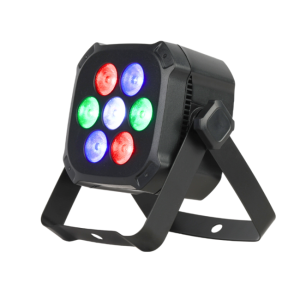  LIGHT4ME CUBE PAR 7X3W reflektor par oświetlenie sceniczne efekt świetlny LED RGB