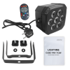  LIGHT4ME CUBE PAR 7X3W reflektor par oświetlenie sceniczne efekt świetlny LED RGB