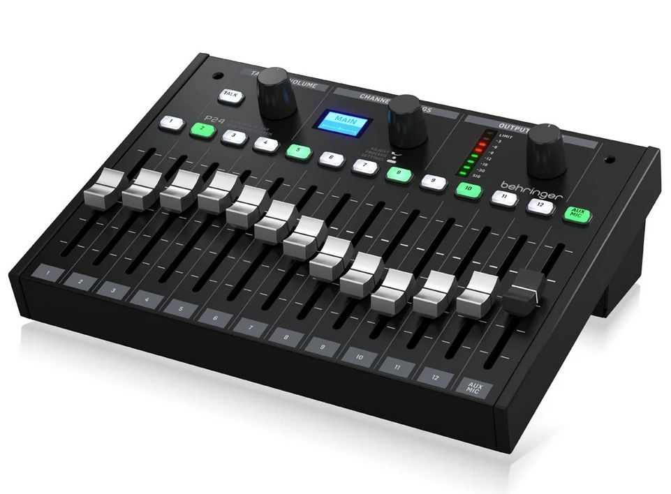 Behringer P24 - mikser cyfrowy do zarządzania osobistym miksem odsłuchowym