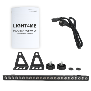 LIGHT4ME DECO BAR RGBWA-UV listwa oświetleniowa belka LED oświetlenie sceniczne
