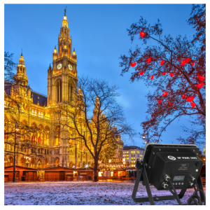  LIGHT4ME IP PAR 360 reflektor sceniczny efekt świetlny oświetlenie zewnętrzne IP68 60x1,5W LED RGB 
