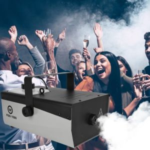 LIGHT4ME FOG 1500 V2 wytwornica dymu mgły pilot bezprzewodowy kontroler przewodowy 1500W