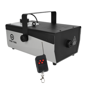 LIGHT4ME FOG 1500 V2 wytwornica dymu mgły pilot bezprzewodowy kontroler przewodowy 1500W