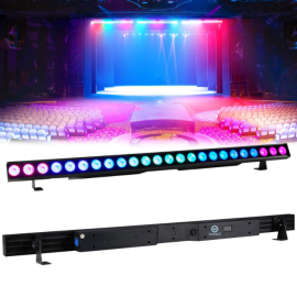 LIGHT4ME SPECTRA CREE BAR 24x6W RGBWA-UV listwa oś