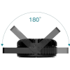 LIGHT4ME CREE ALU QUAD PAR 12 reflektor par oświetlenie sceniczne efekt świetlny 12x12W RGBW SMD LED 4w1