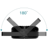  LIGHT4ME CREE ALU PENTA PAR 12 reflektor par oświetlenie sceniczne efekt świetlny 12x15W RGBWA SMD LED 5w1 
