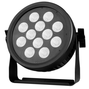  LIGHT4ME CREE ALU PENTA PAR 12 reflektor par oświetlenie sceniczne efekt świetlny 12x15W RGBWA SMD LED 5w1 