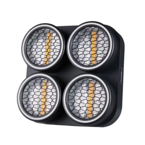  LIGHT4ME BLINDER LED 4 RING oświetlacz sceniczny oświetlenie estradowe efekt ring 4x30W WW LED COB + 252x0,2W RGB LED 