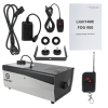 LIGHT4ME FOG 900 V2 wytwornica dymu mgły pilot bezprzewodowy kontroler przewodowy 900W