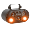 LIGHT4ME ULTRABOX 1 multiefekt świetlny LED RGBA 6w1 efekt gobo magic ball water wave złoty stroboskop laser oświetlenie dyskote
