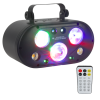 LIGHT4ME ULTRABOX 1 multiefekt świetlny LED RGBA 6w1 efekt gobo magic ball water wave złoty stroboskop laser oświetlenie dyskote