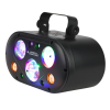 LIGHT4ME ULTRABOX 1 multiefekt świetlny LED RGBA 6w1 efekt gobo magic ball water wave złoty stroboskop laser oświetlenie dyskote