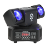 LIGHT4ME SID1 multiefekt świetlny LED 4w1 RGBWA efekt beam 2x laser R/G złoty stroboskop