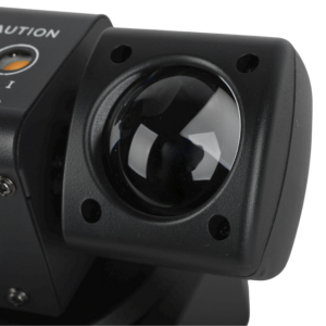 LIGHT4ME SID1 multiefekt świetlny LED 4w1 RGBWA efekt beam 2x laser R/G złoty stroboskop